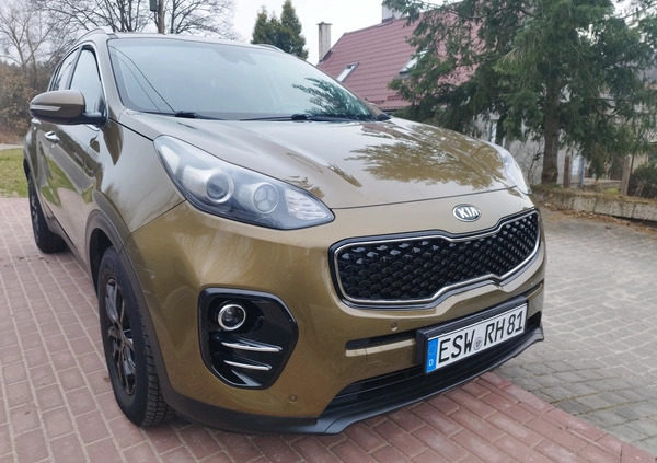 Kia Sportage cena 58000 przebieg: 113200, rok produkcji 2017 z Miastko małe 497
